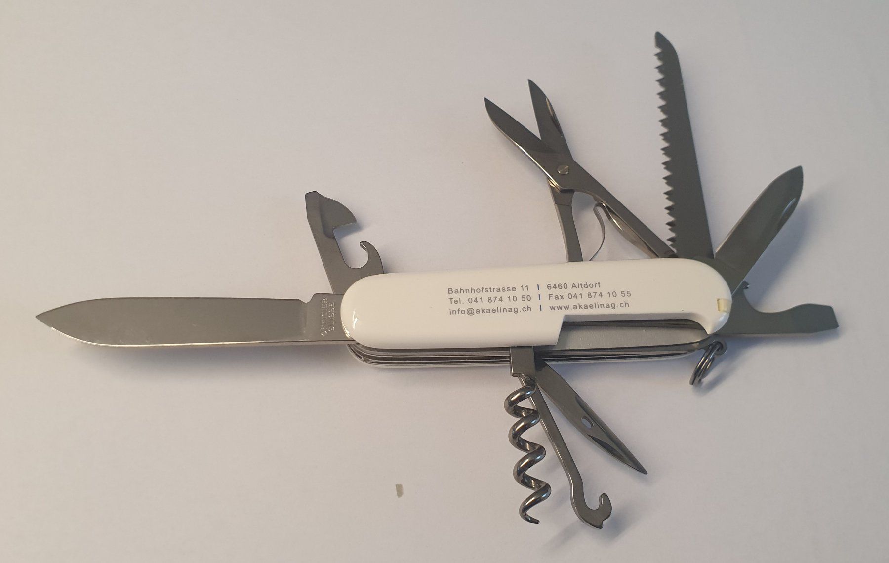 Victorinox Coltelli tascabile: 5 Victorinox Sackmesser mit Logo – Nuovo (secondo la descrizione) da Härkingen venduto da MarianneSi 3