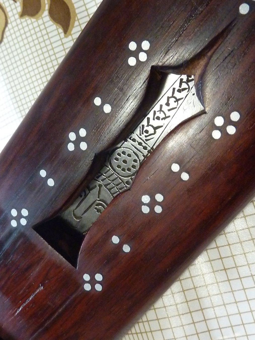 Couverts: Messer Schattenmesser Kulturmesser Traditionsmesser Asien – D'occasion à Dietikon par damaszen 4