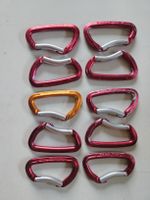 10x CAMP USA Schraubkarabiner gebraucht guter Zustand