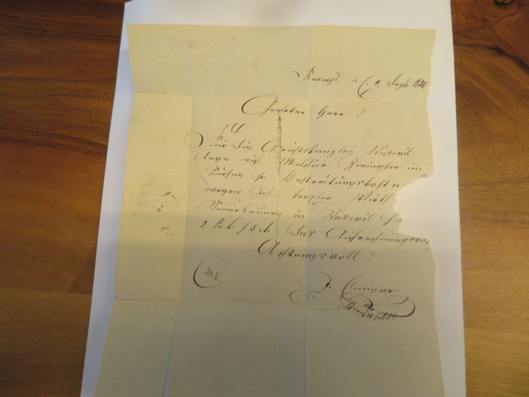 Alle Briefmarken: Strubel Brief mit 3x 22F Ruswil selten – Gebraucht aus Pfyn von sagenruthe 5