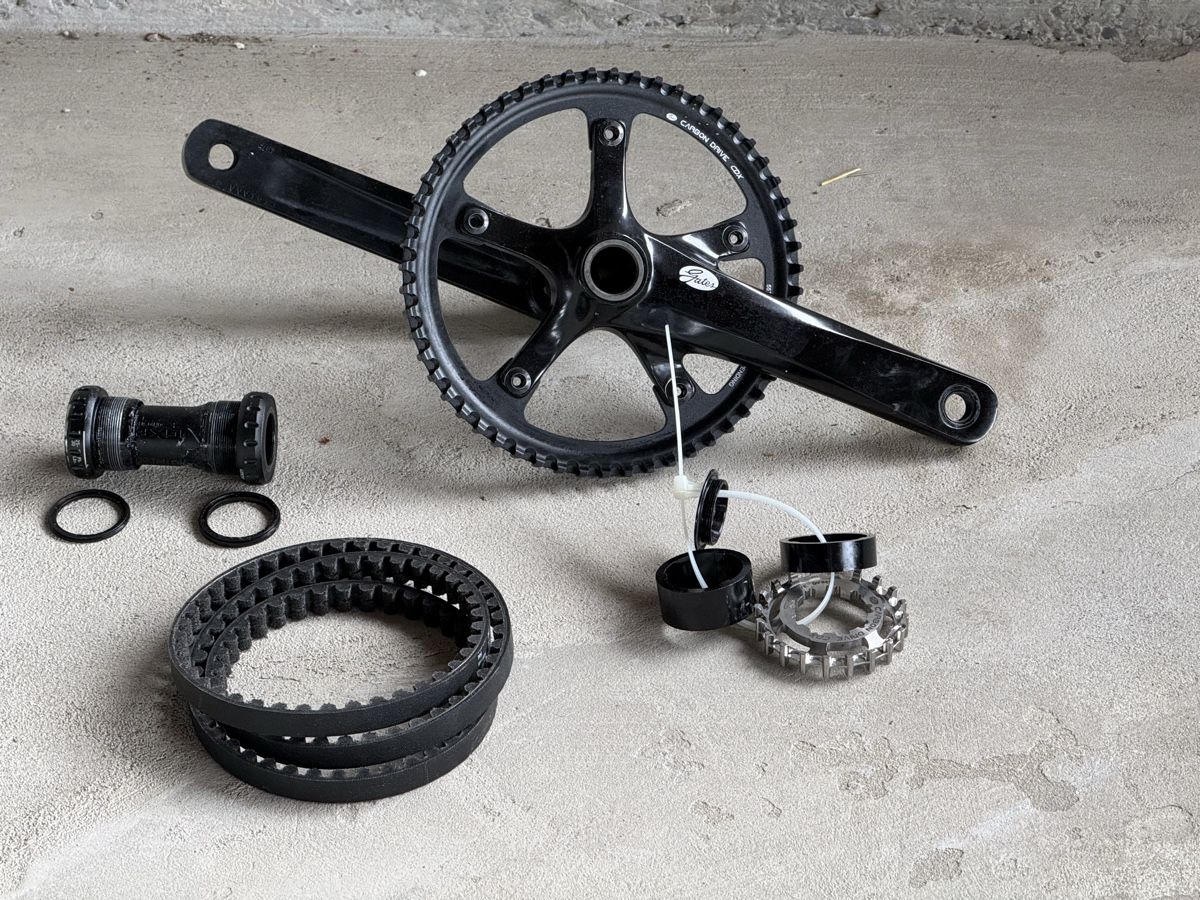 Gates Ersatzteile: Gates Carbon Drive CDX Riemenantrieb Set – Gebraucht aus Mogelsberg von maryjones