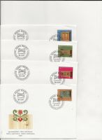 1987 Bundesfeiermarken Einzelbrief pro Wert FDC