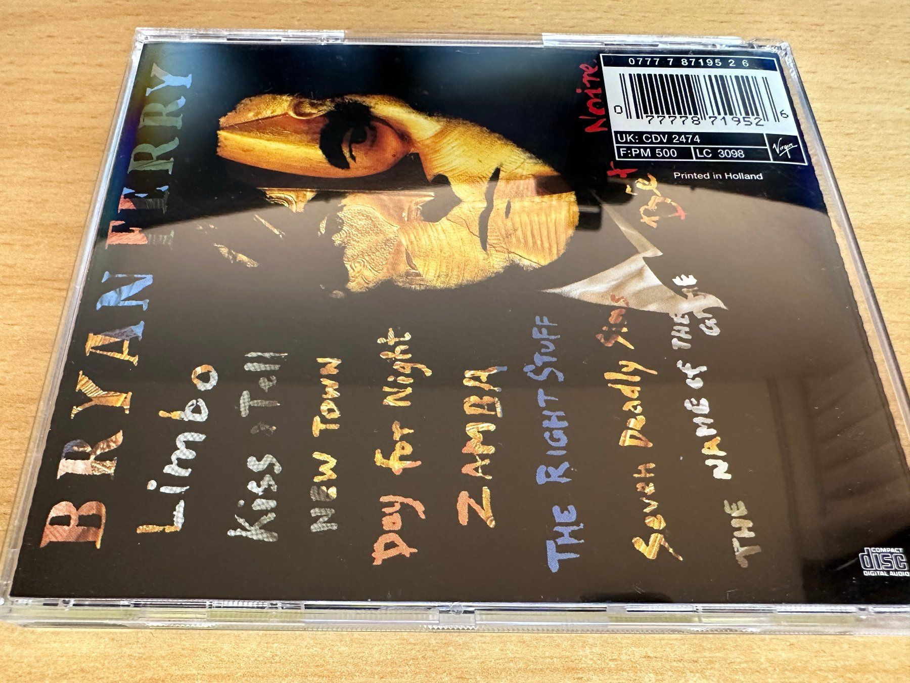 CDs: Bryan Ferry – Bête Noire – Gebraucht aus Rikon im Tösstal von Alpenmutz 1