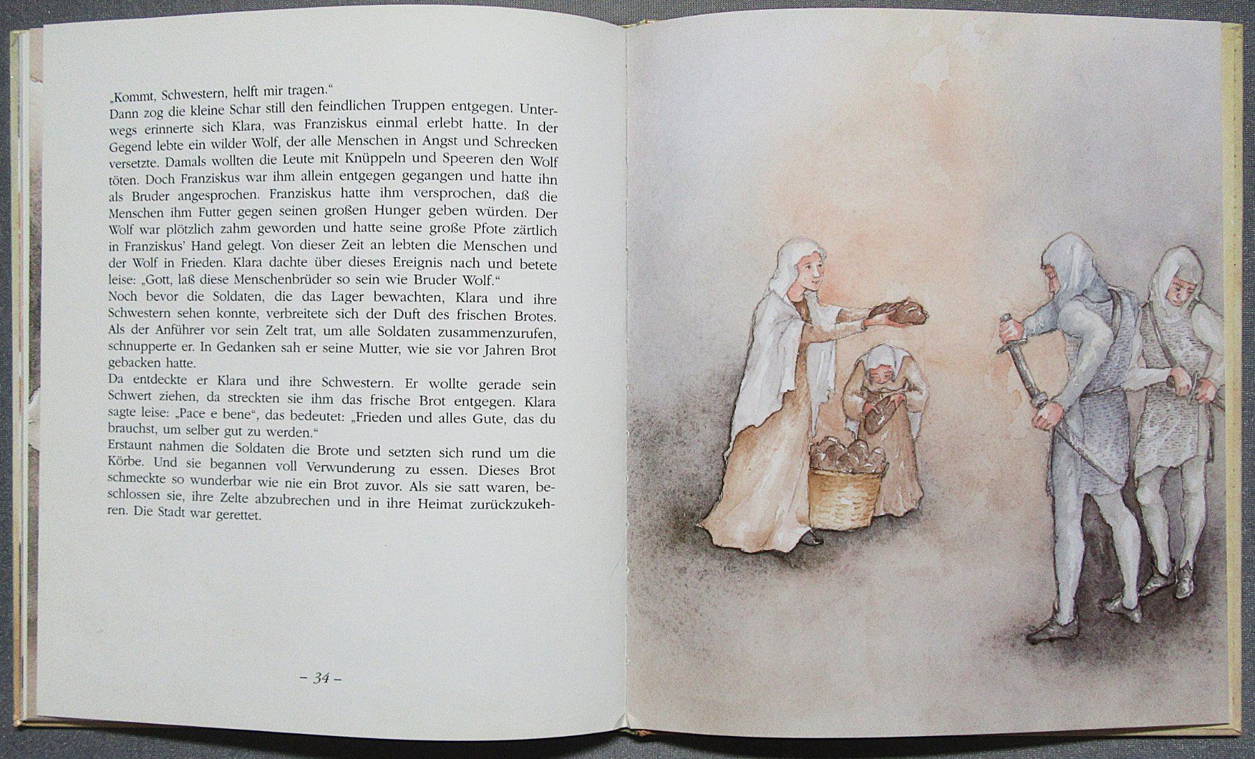 Libri: Klara von Assisi - Bilderbuch von Elisabeth Bernet – Usato da Auenstein venduto da Padabimbim 7