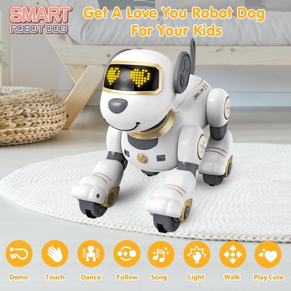 Giocattoli: RC Roboter Hund ferngesteuert programmierbar Spielzeug Kind – Nuovo e nell'imballaggio originale da Wittenbach venduto da VELARO 5
