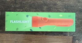 Orange  KinderTaschenlampe – Ideal für Herbstwanderungen!