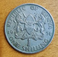 1 scellino Kenia 1971