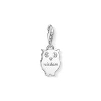 Thomas Sabo Charm Eule mit Steinen - neu