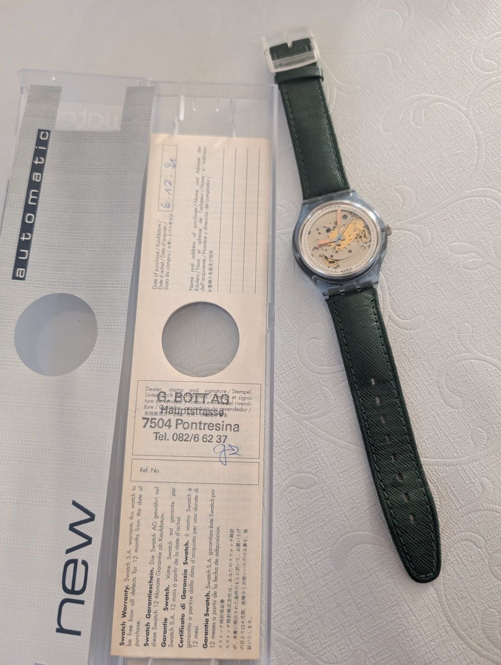 Swatch Orologi: Swatch SAB100 Black Motion Automatic – Usato da Roggwil BE venduto da FCM1974 1