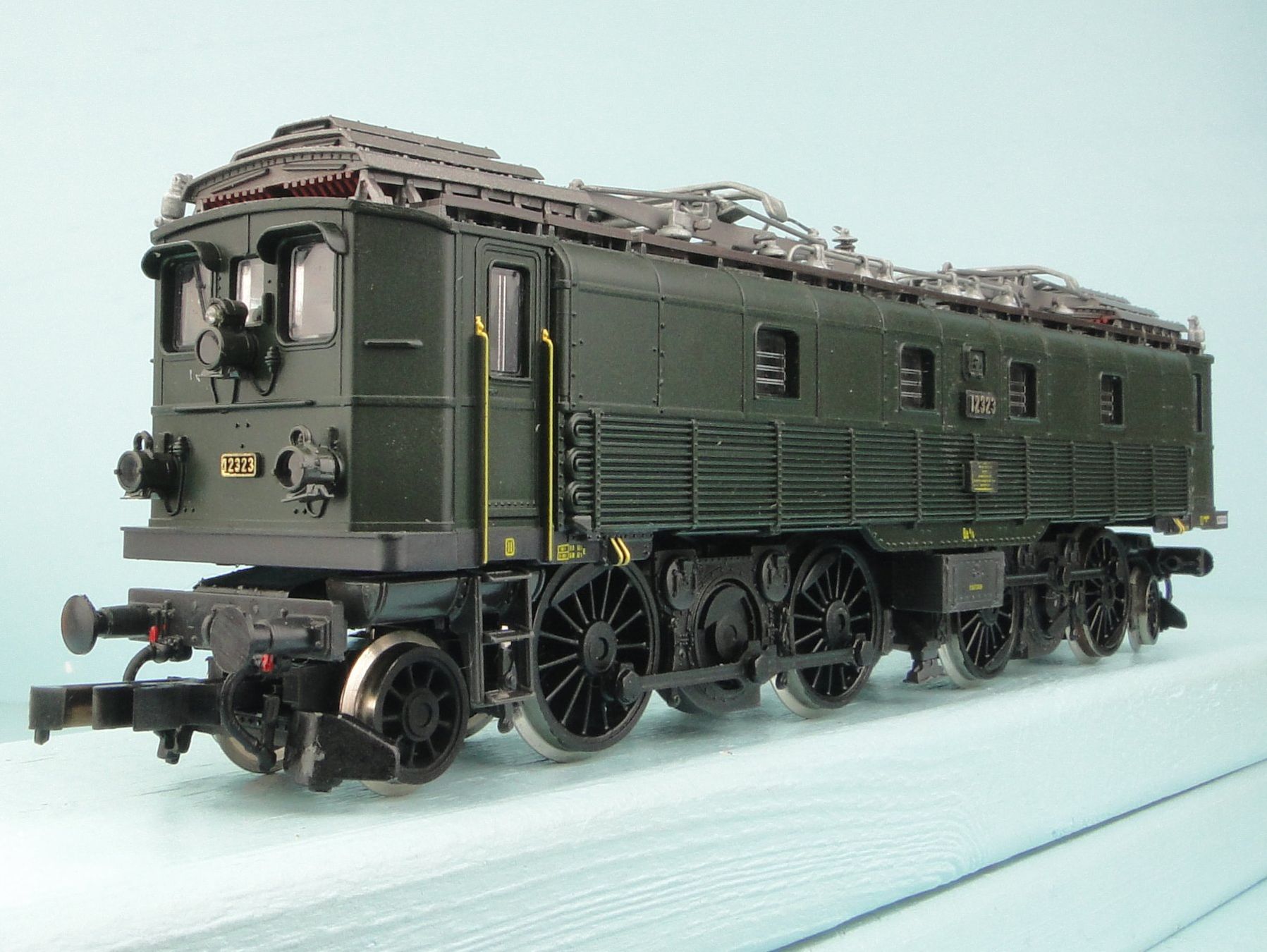 Roco Modelleisenbahnen: Roco 4191 A Be 4/6 grün – Gebraucht aus Bülach von cann11 3