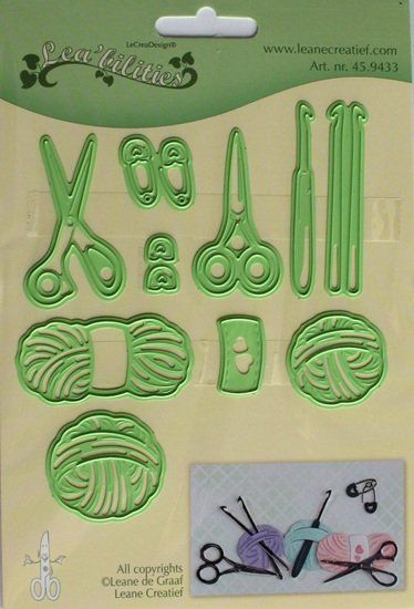 Kits de loisir créatif: Leane Crochet items Stanzschablone – Neuf (Voir description) à Schlatt TG par glueckwunschkarte.22