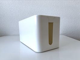 NEU Kabelbox Kabelsammler weiss