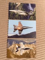 3 Postkarten F/A18 Schweizer Luftwaffe  - Schweizer Armee