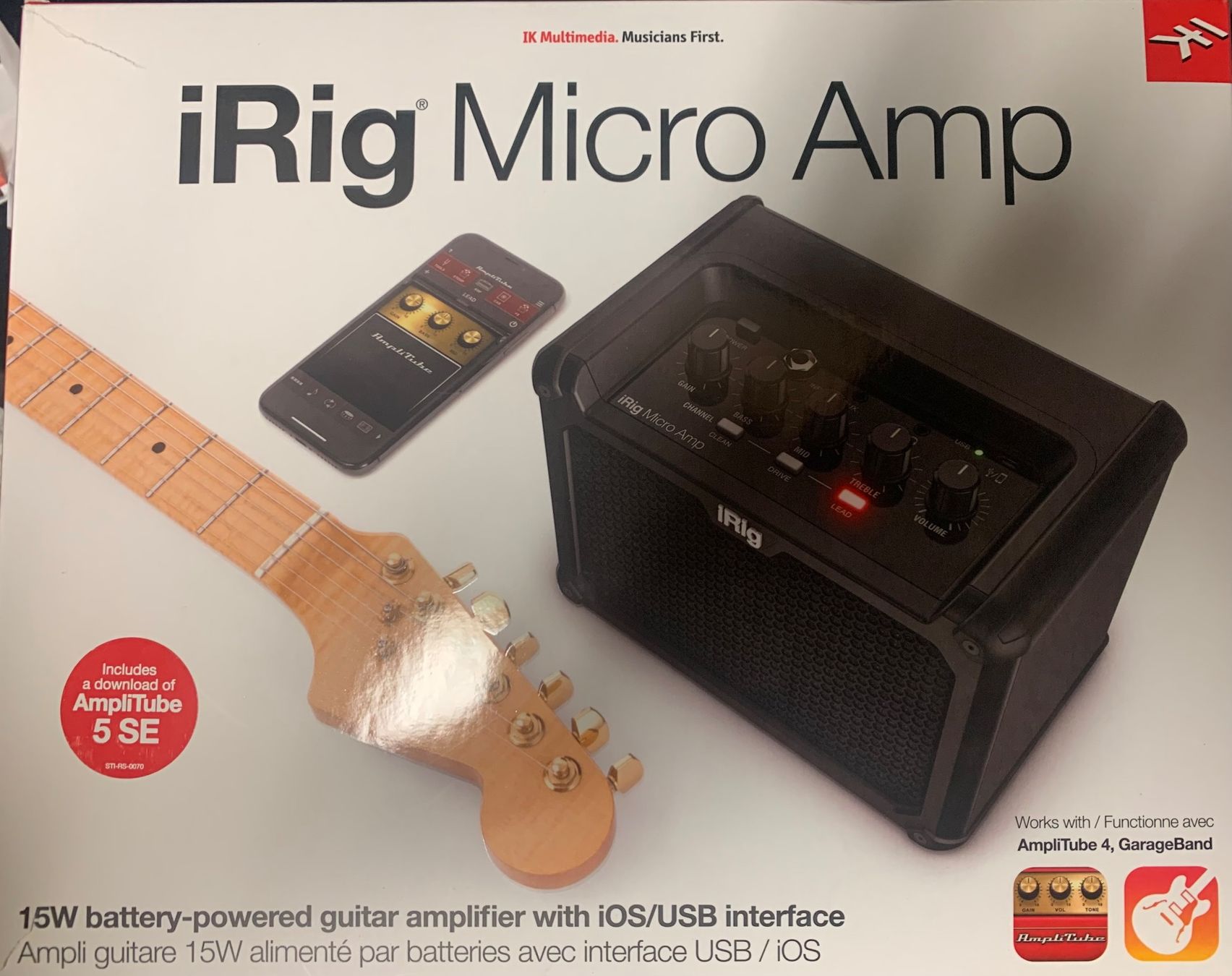 Strumenti musicali: Mini Box Iring Mikro Amp mit Baterie – Nuovo (secondo la descrizione) da Grabs venduto da mayram27