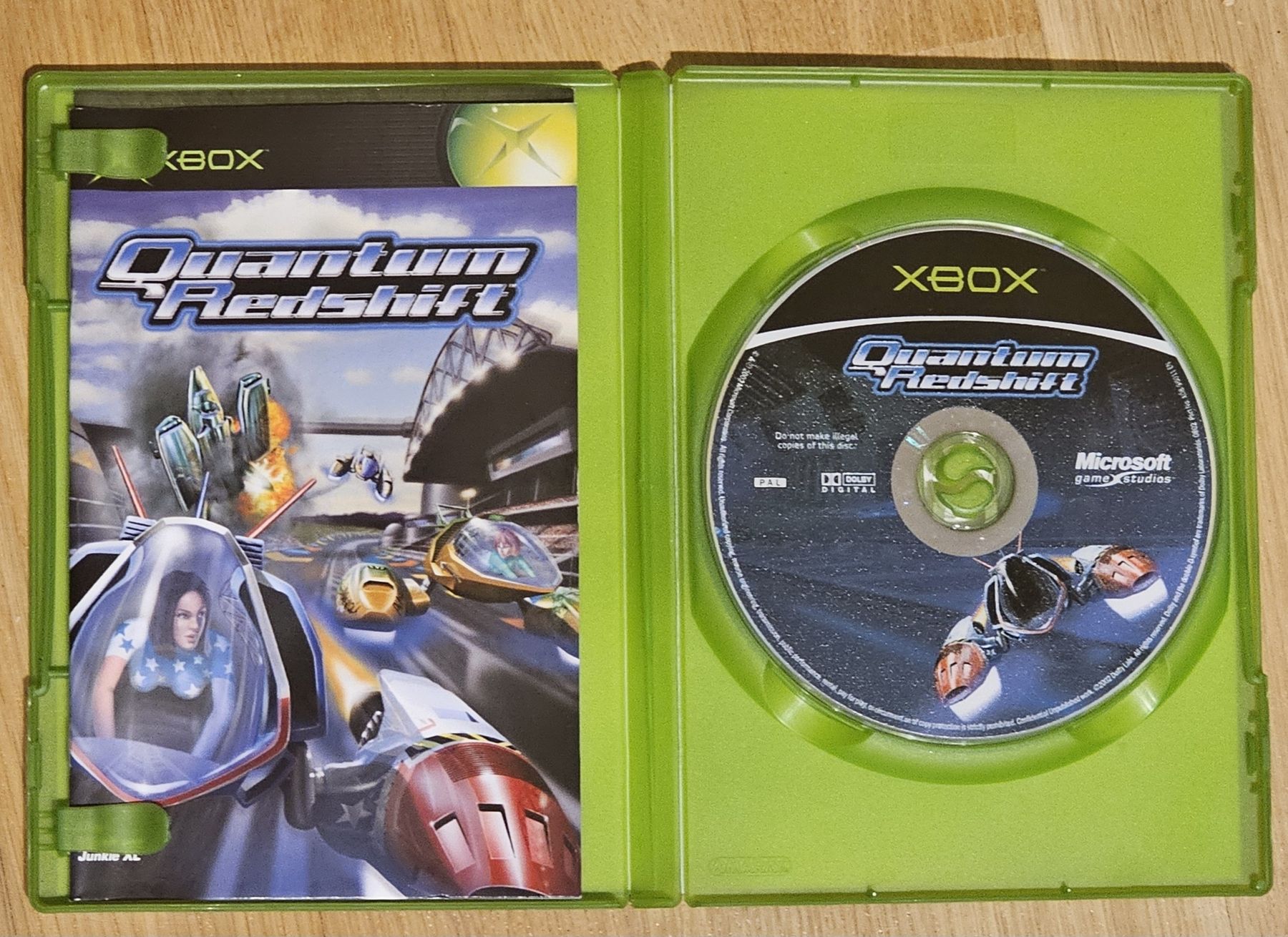 : Quantum Redshift – Xbox PAL DE komplett + Flyer – Gebraucht aus Liestal von jan_kesselring 2