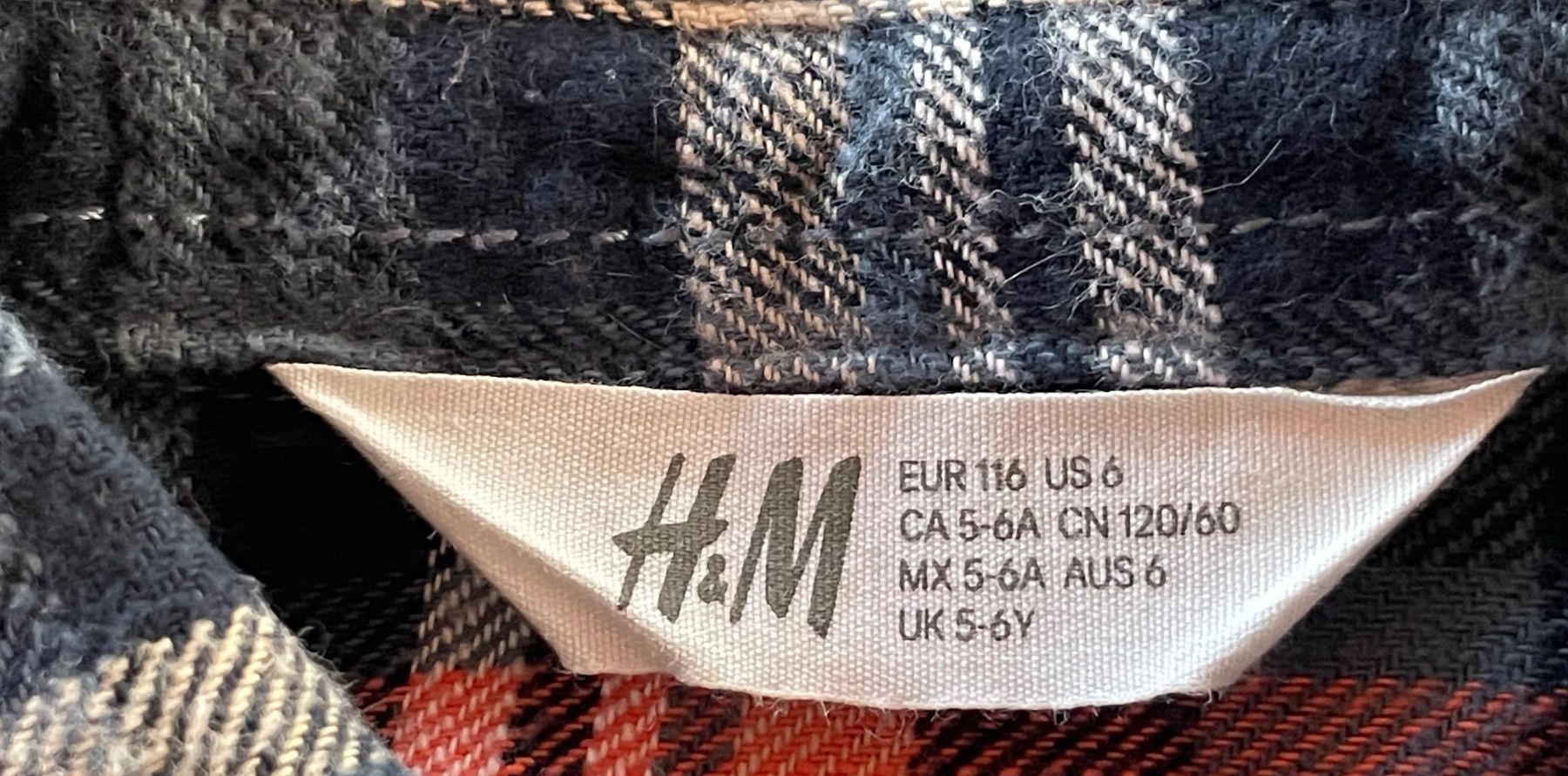 H&M Camicie, T-shirt & Polo: Camicia in cotone felpata – Usato da Castel San Pietro venduto da Moregi 2