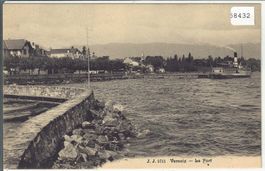 Versoix - Le Port - Dampfschiff