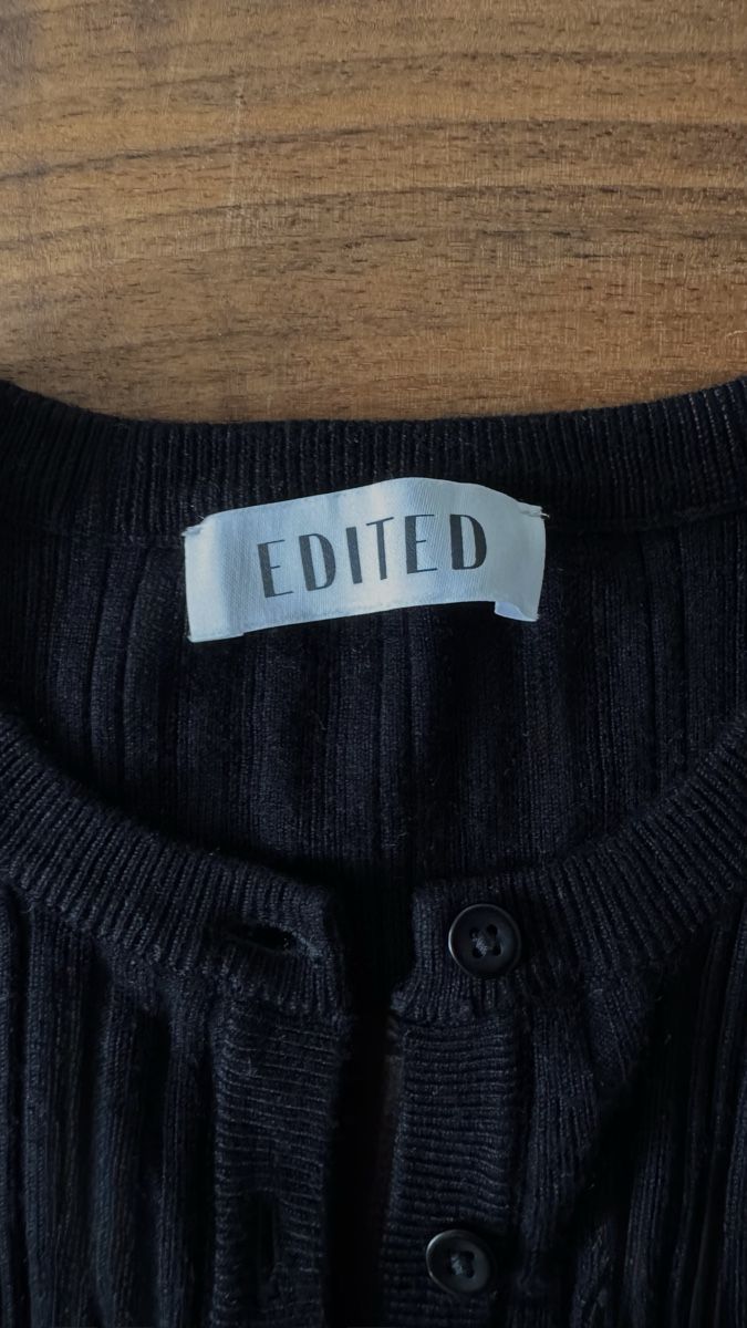 Kleider: Strick Set schwarz Gr. 36 von Edited – Neu (gemäss Beschreibung) aus Zürich von Aya03 8