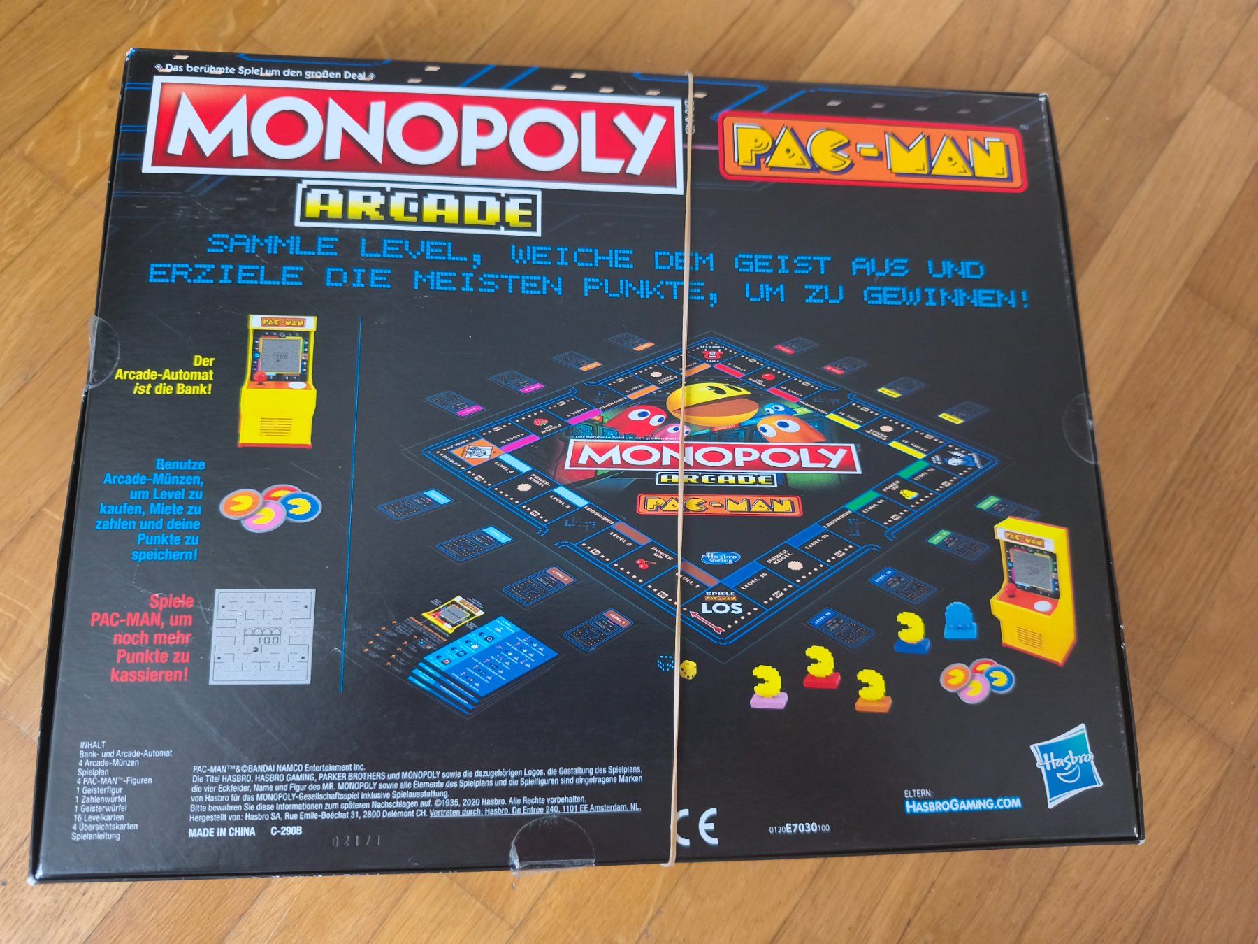 Hasbro Spiele: Monopoly PAC-MAN Arcade Spiel Hasbro ab 8+ – Neu (gemäss Beschreibung) aus Uster von zebralino 1