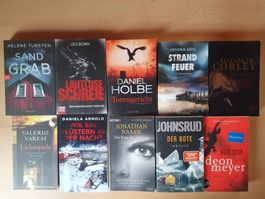 Bücherpaket spannende Krimi / Thriller