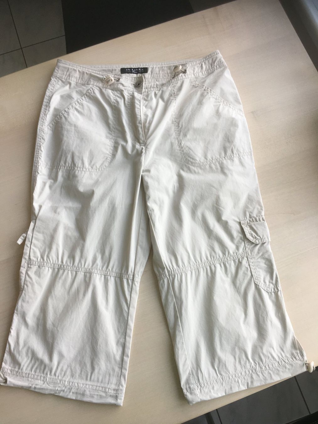 Pantaloni: Freizeithose 3/4 lang, beige – Nuovo (secondo la descrizione) da Uetendorf venduto da Florabella01