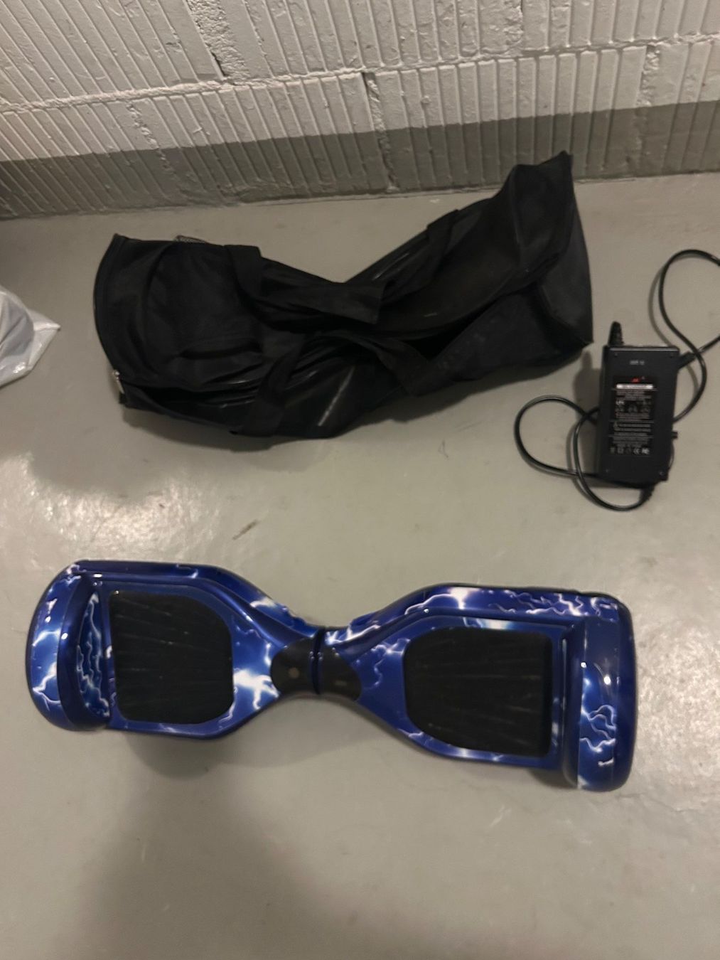 Hoverboards: Hoverboard blau mit blitzen und Zubehör – Gebraucht aus Wabern von belka72 7