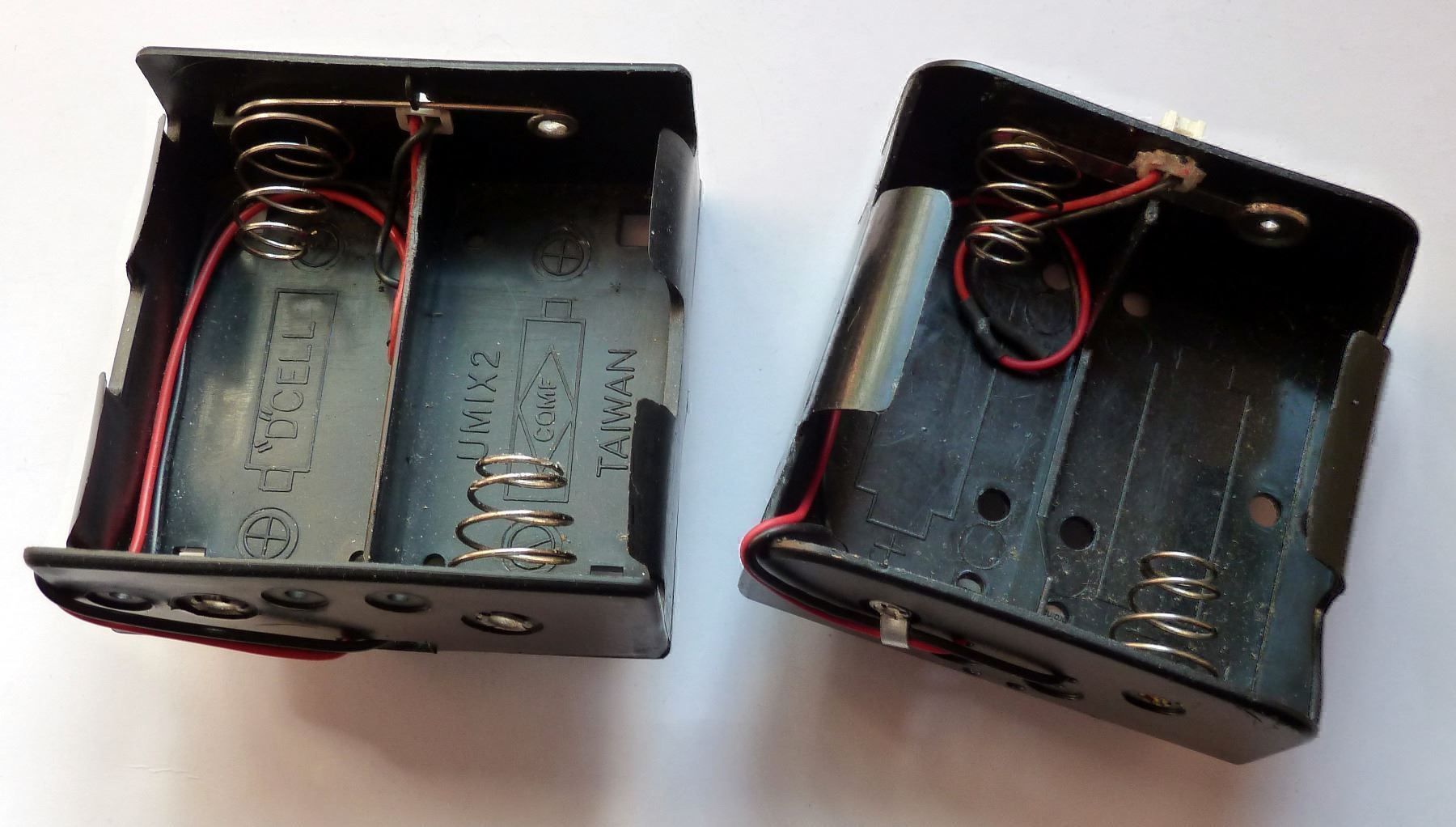 Elektronikbauteile: Batteriehalter für UM1, für 2 oder 3 Batterrien – Neu (gemäss Beschreibung) aus Mesocco von Nugivendus 1