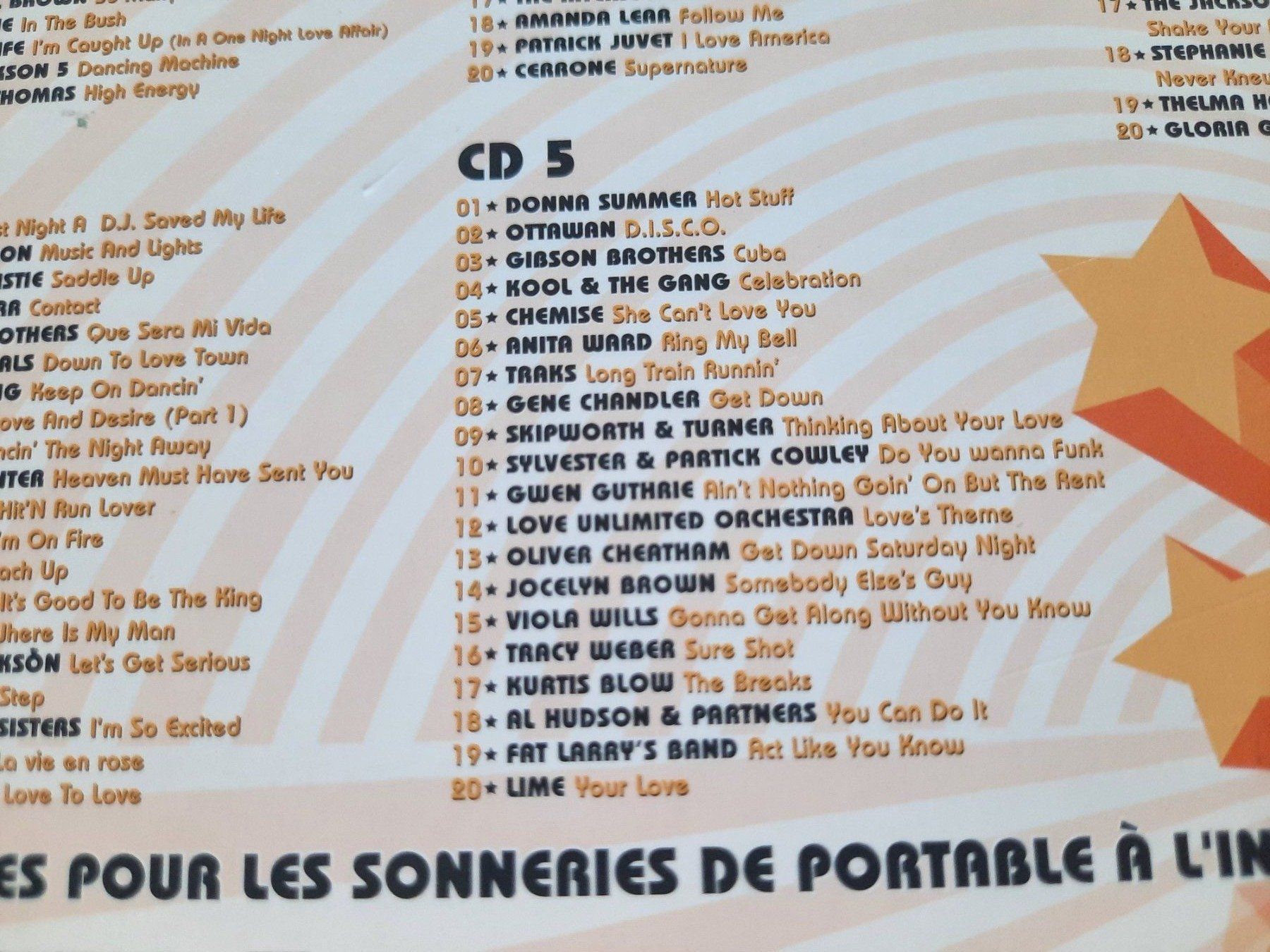CD: Coffret 5 Cds les 100 plus grands Tubes Disco – Usato da Pully venduto da bro_n52j 6