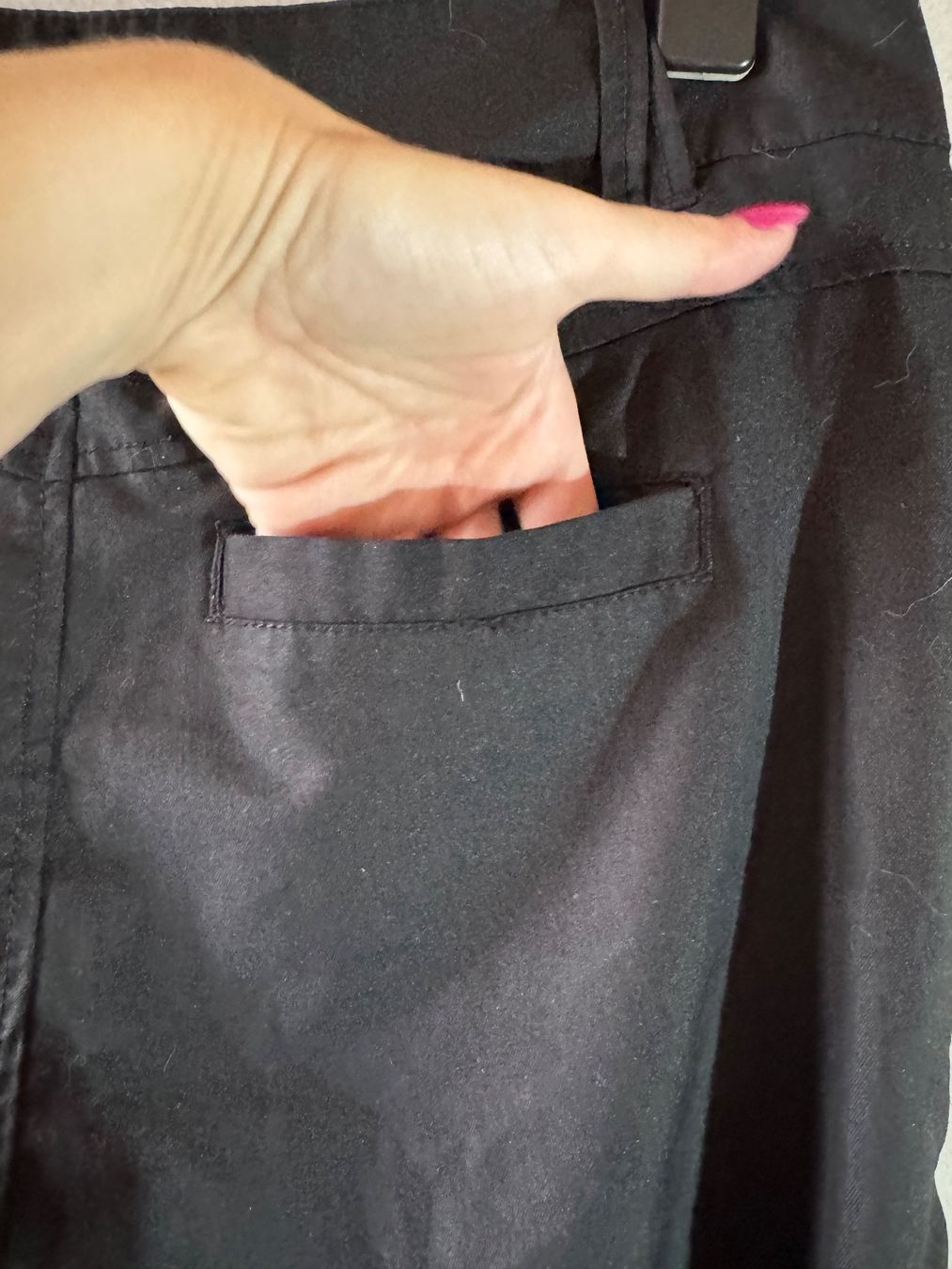 Only Pantaloni: Schwarze Only Hose Gr. 38 – Usato da Grosswangen venduto da second_hand_dress 6