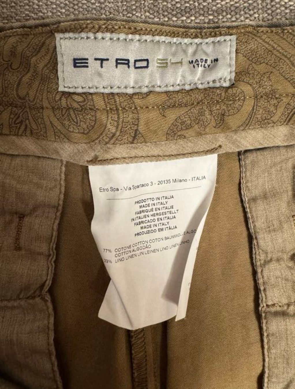 Etro Pantaloni: Etro Hose – Nuovo (secondo la descrizione) da Muri b. Bern venduto da SauceBernoise 3