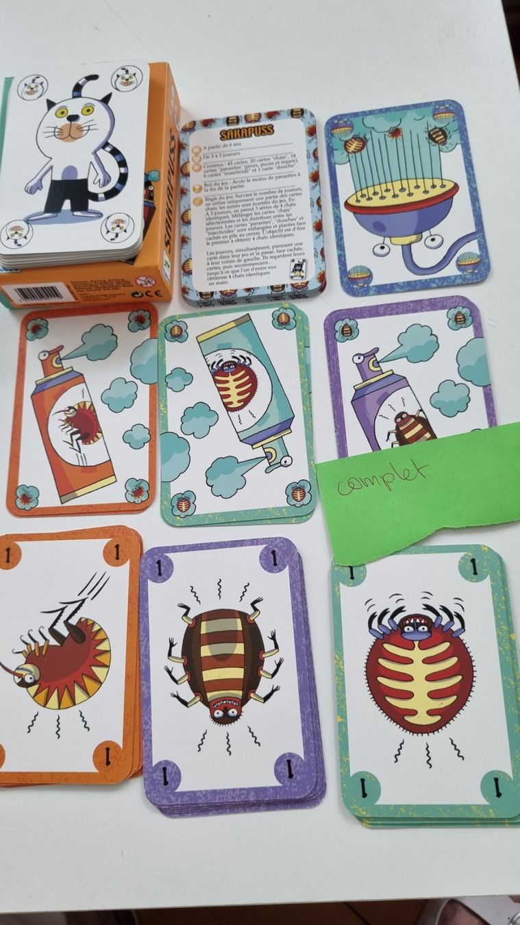 Djeco Giochi: jeu de rapidité Sakapuss de DJECO – Usato da La Chaux-de-Fonds venduto da mikilo1 2