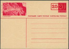 1948/49 - Ganzsache•Bildpostkarte - Lukmanier - ungebraucht*