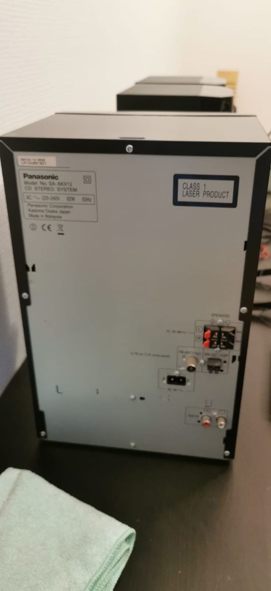 Panasonic Lettore multimediale & Streamer: Panasonic Stereoanlage - SA-AKX12 – Usato da Sommeri venduto da L.DiNi 2