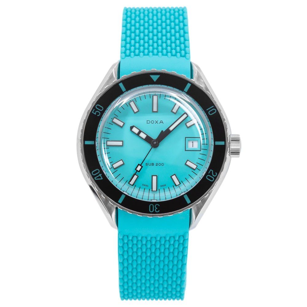 Doxa Orologi: 799.10.241.25 SUB 200 Professional Türkis Dial – Nuovo e nell'imballaggio originale da Schindellegi venduto da harveystore 2