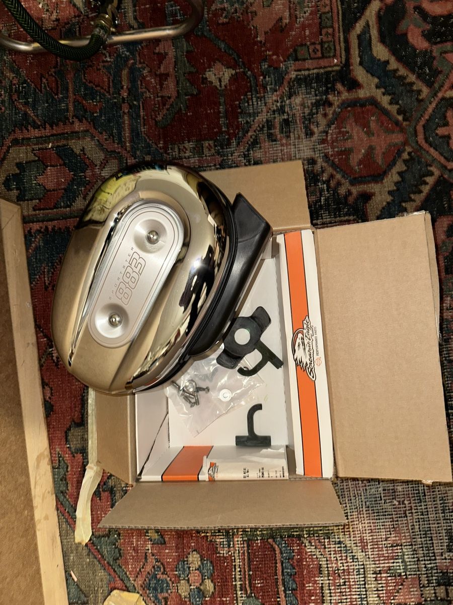 Harley-Davidson Tutti i ricambio per moto: Original Harley-Davidson 883 Air Cleaner / Luftfilter Chrom – Nuovo (secondo la descrizione) da Unteraegeri venduto da weber588 1