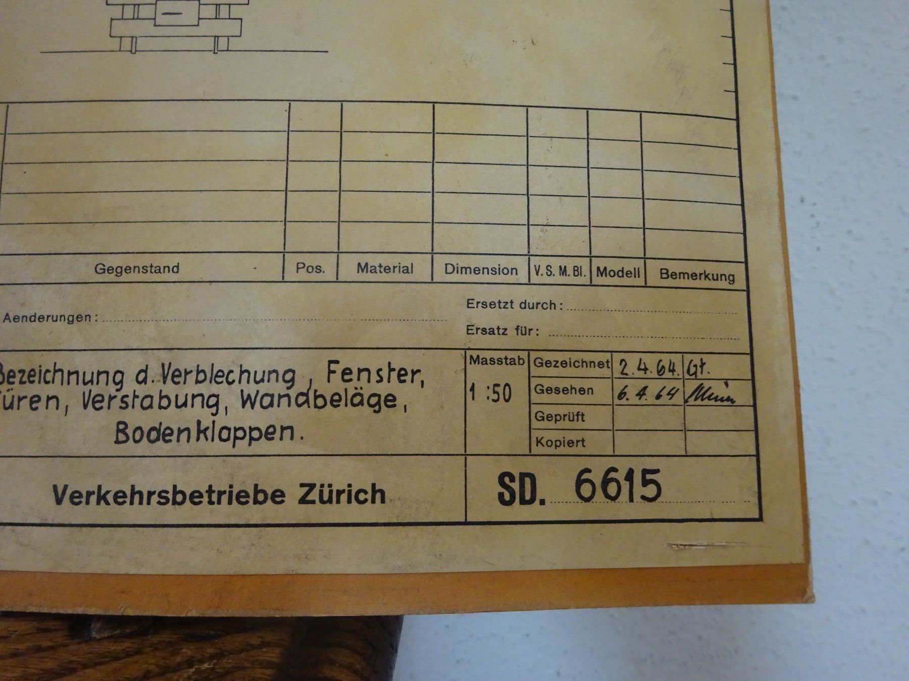 Bücher: Tram / Bauplan 1964 – Gebraucht aus Esslingen von eintagammeer 9