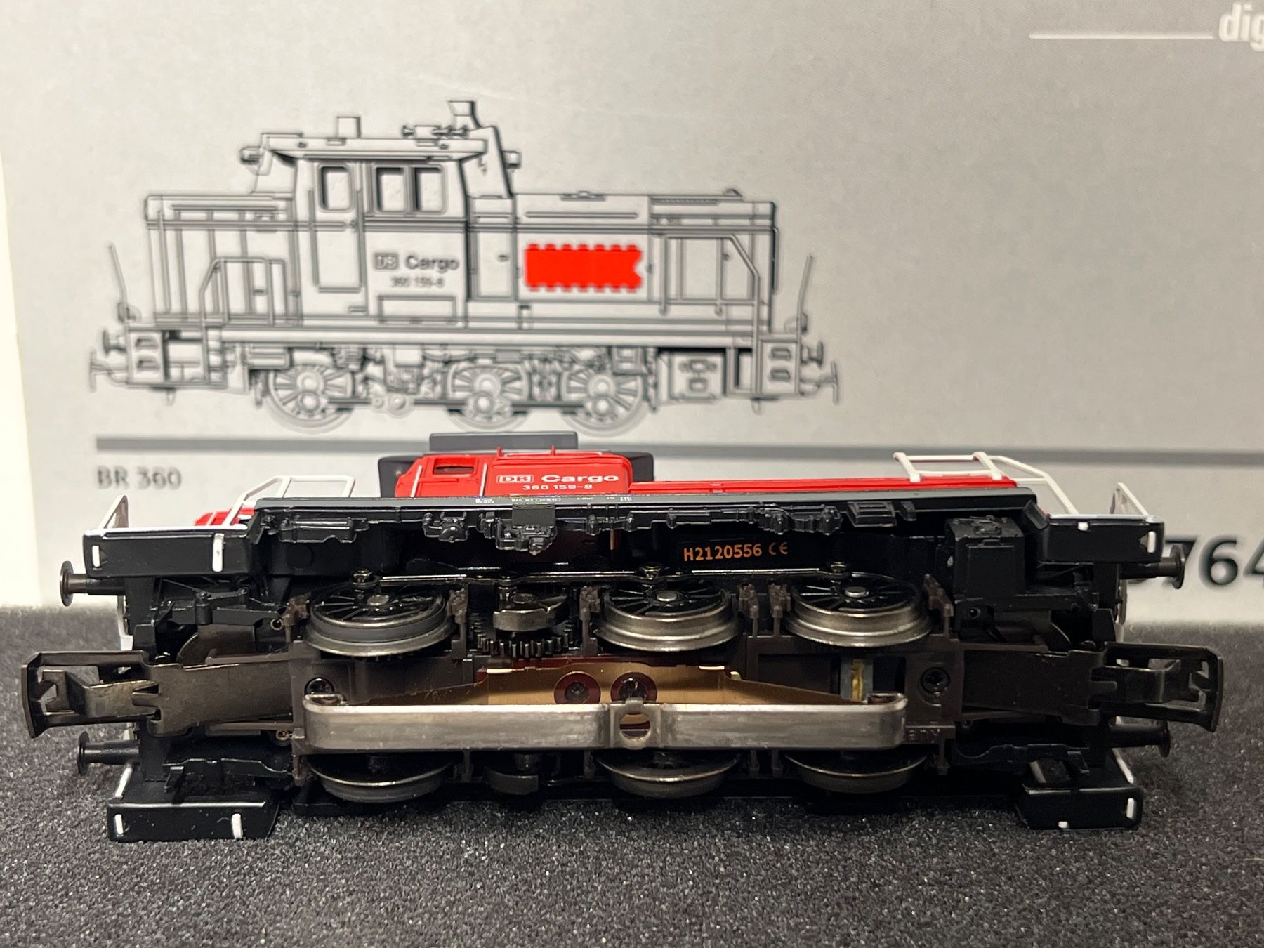 Märklin Modellini di ferrovie: Märklin 37649  V 60, BR 360 digital – Nuovo (secondo la descrizione) da Neuenhof venduto da ludovicco 6