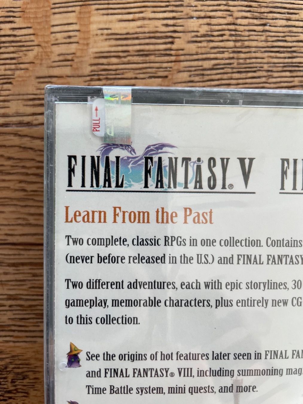 Sony Giochi: Original Final Fantasy Anthology PS1 sealed – Nuovo e nell'imballaggio originale da Kehrsatz venduto da Sash17 2