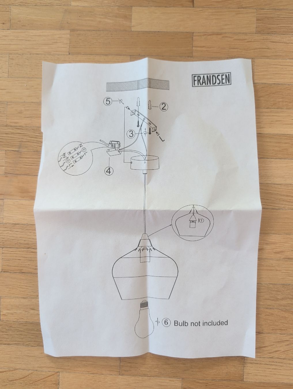 Interio Lampadari & plafoniere: Originalverpackte Design-Deckenlampe von Frandsen – Nuovo e nell'imballaggio originale da Zürich venduto da lizzie_26 6