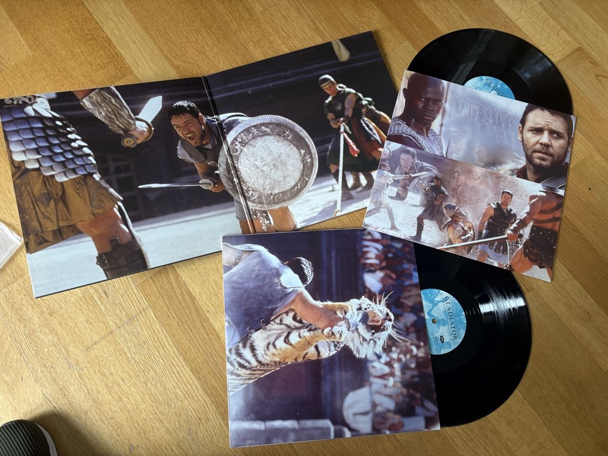 Dischi in vinile: Vinyl Gladiator Film Musik – Usato da Adliswil venduto da Walemmej 2