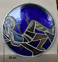 Hans Schilter Glas 32 cm Durchmesser