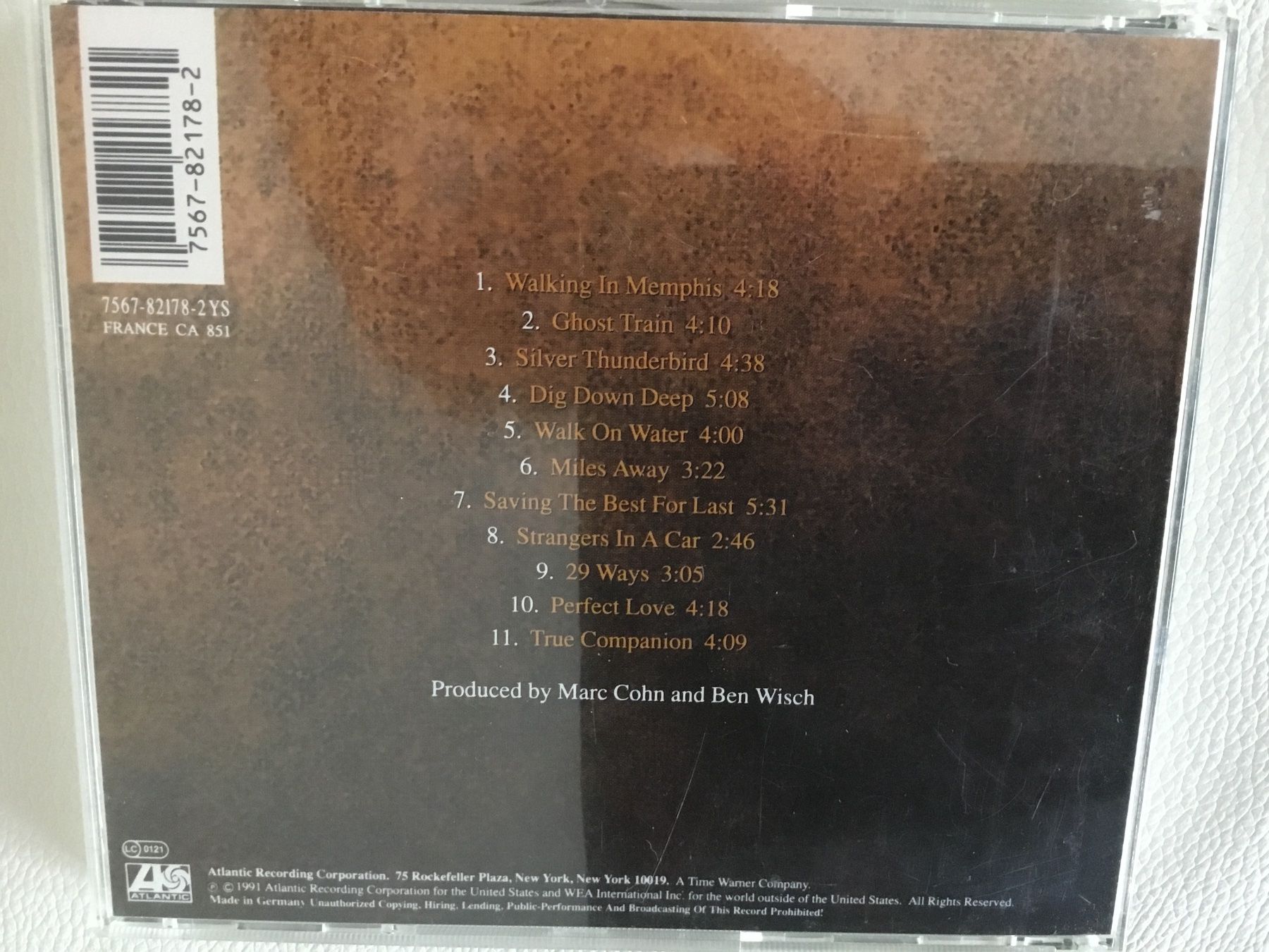 CD: Marc Cohn   * – Usato da Thierachern venduto da sweden08 1