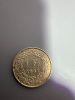 1 Fr 1961 Helvetia Silbermuenze guter Zustand