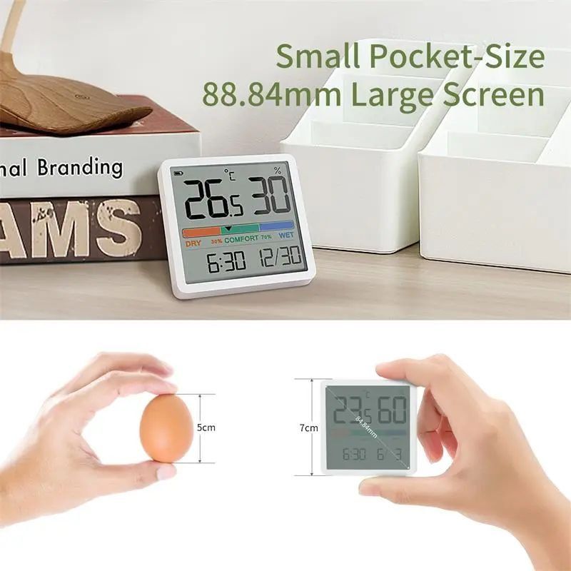 Altro per la casa: Digital Hygrometer Innentemperatur Luftfeuchtigkeitsmesser – Nuovo e nell'imballaggio originale da Genève venduto da Top-Trend 4