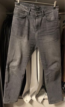 Massimo Dutti Tapered Fit jeans Grey 2025 collection