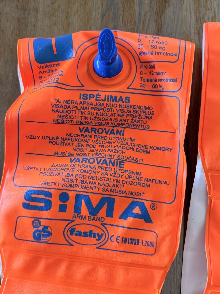 Salvagente: Schwimmhilfe Kinder 6-12 Jahre – Usato da Zürich venduto da Gadgets2020 1