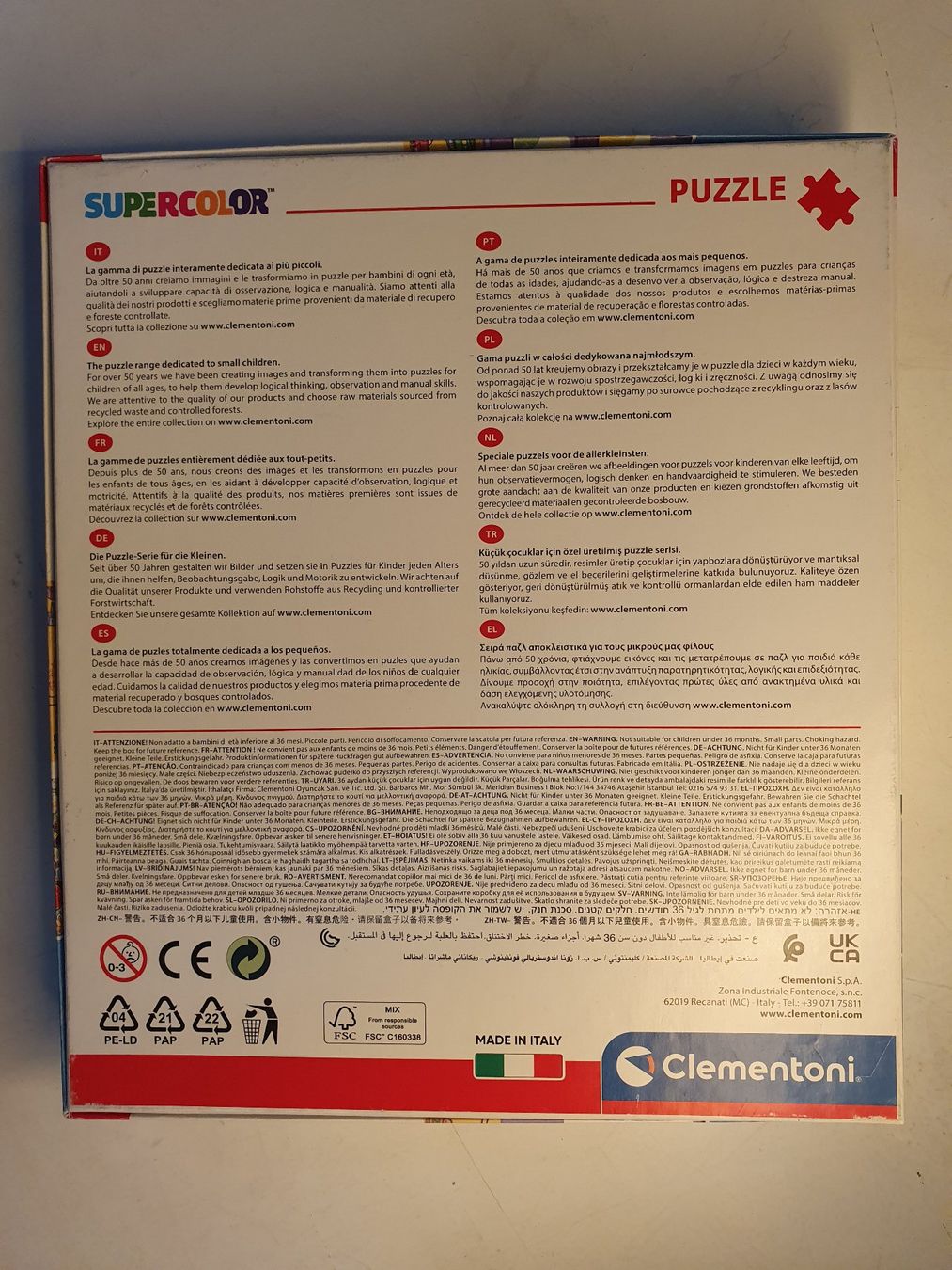 Clementoni Puzzle: Peppa Pig supercolor Puzzle 2 x 200 – Usato da Zürich venduto da loosebone 4