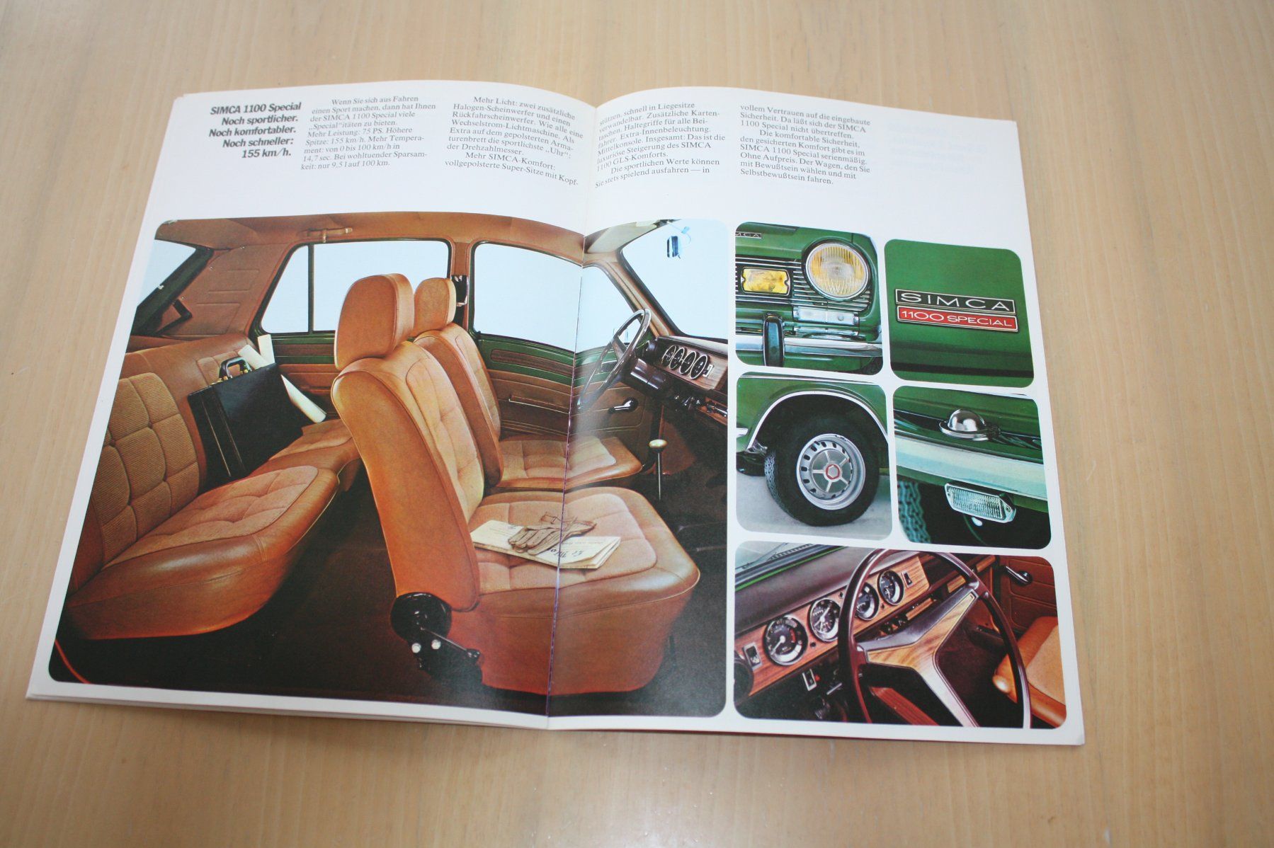 Simca Documents: Simca 1100 Prospekt 1975 – D'occasion à Wikon par erwin400 5