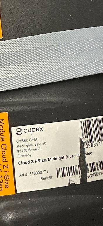 Cybex Seggiolini per auto: Cyber Cloud Z i-size – Usato da Steckborn venduto da Claudi-bodensee 1
