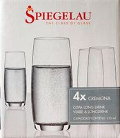 Spiegelau 4er Box Longdring-Gläser, Made In Germany